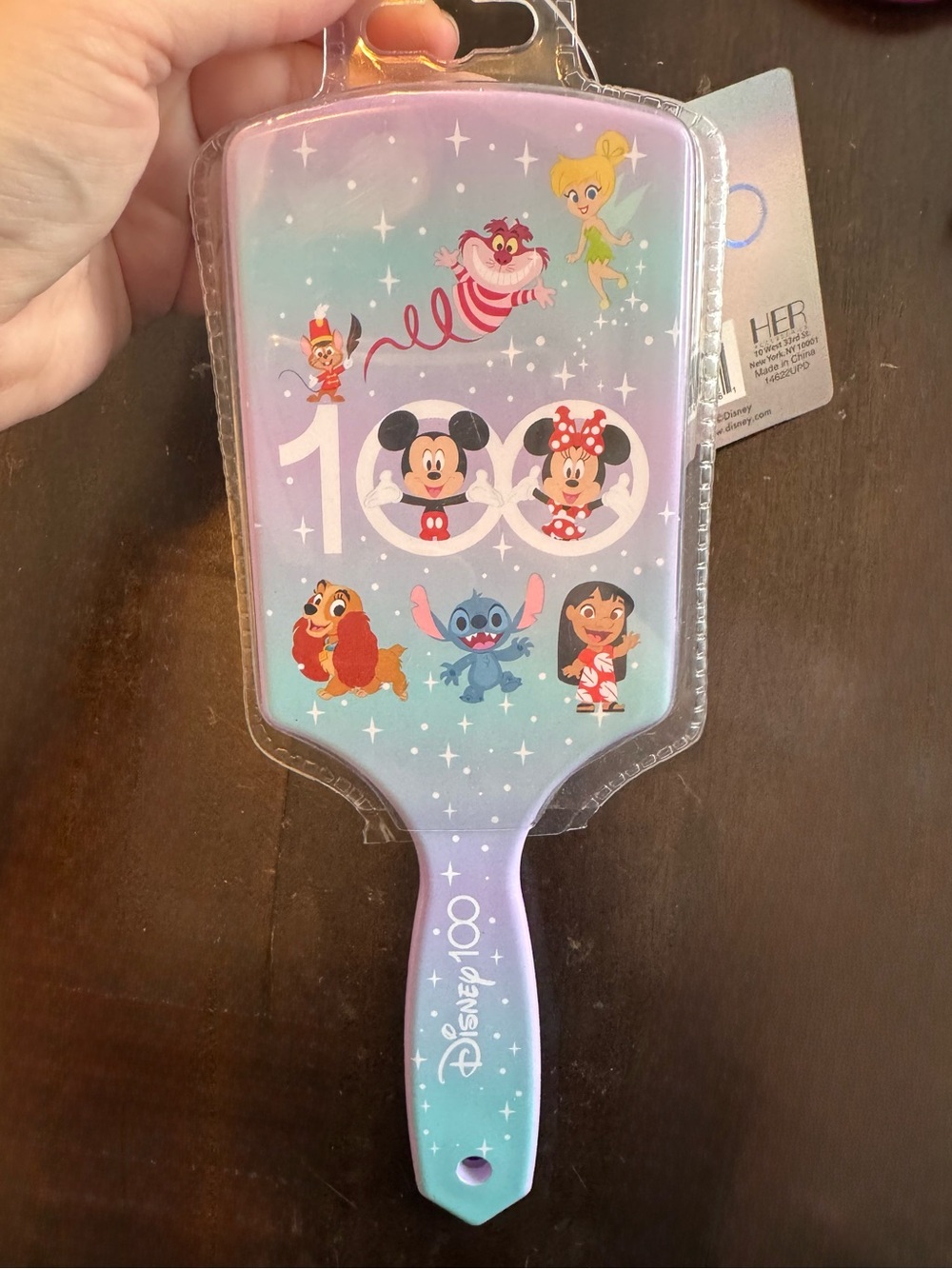 New Disney 100th Anniversary Hairbrush